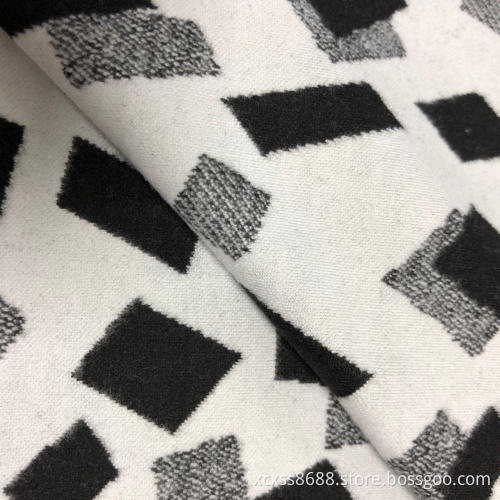 Populärt Jacquard Garnfärgat stickat tyg